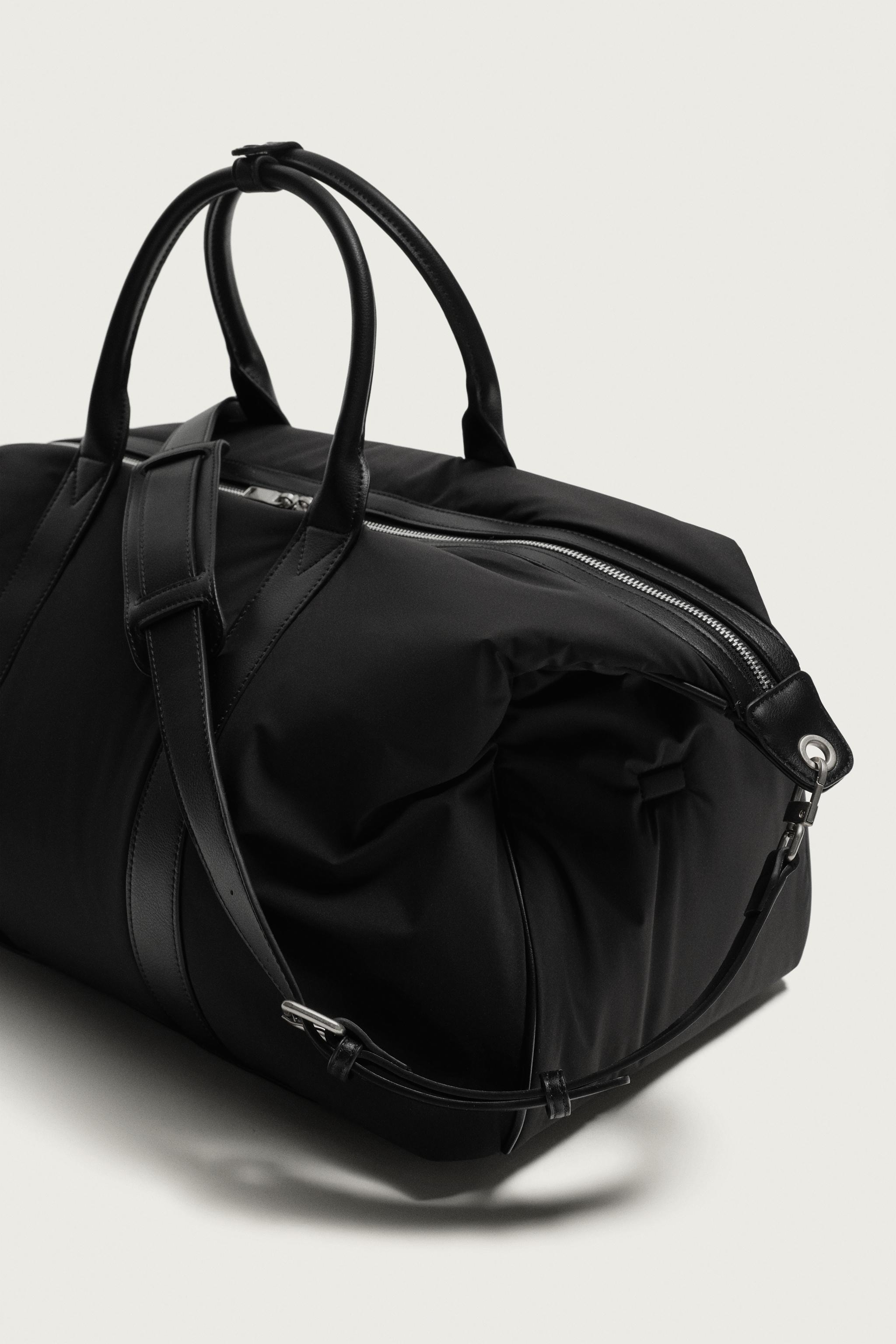 SAC DE VOYAGE EN NYLON COMBINÉ